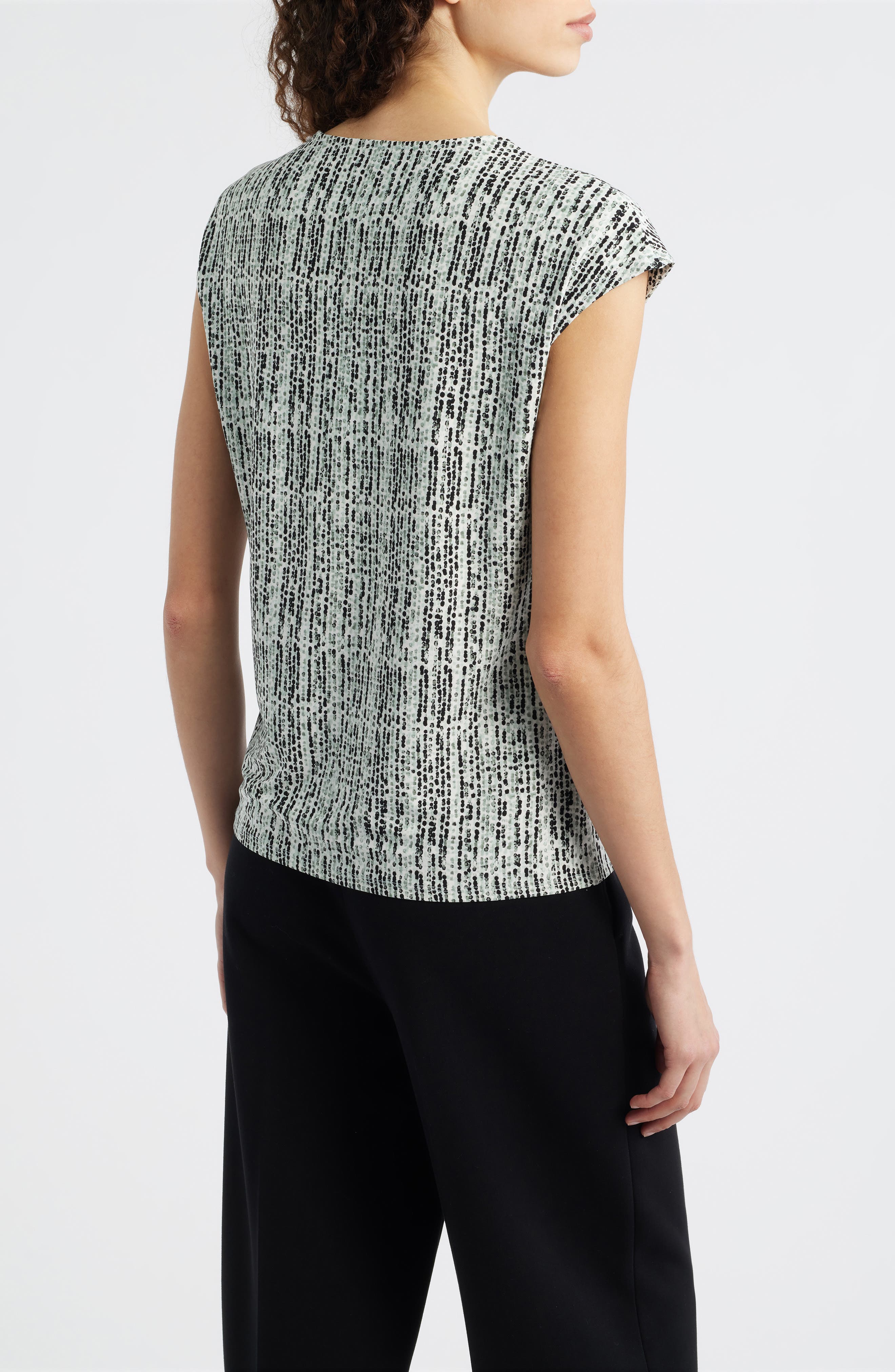 Pleated Sleeveless Top - image 2