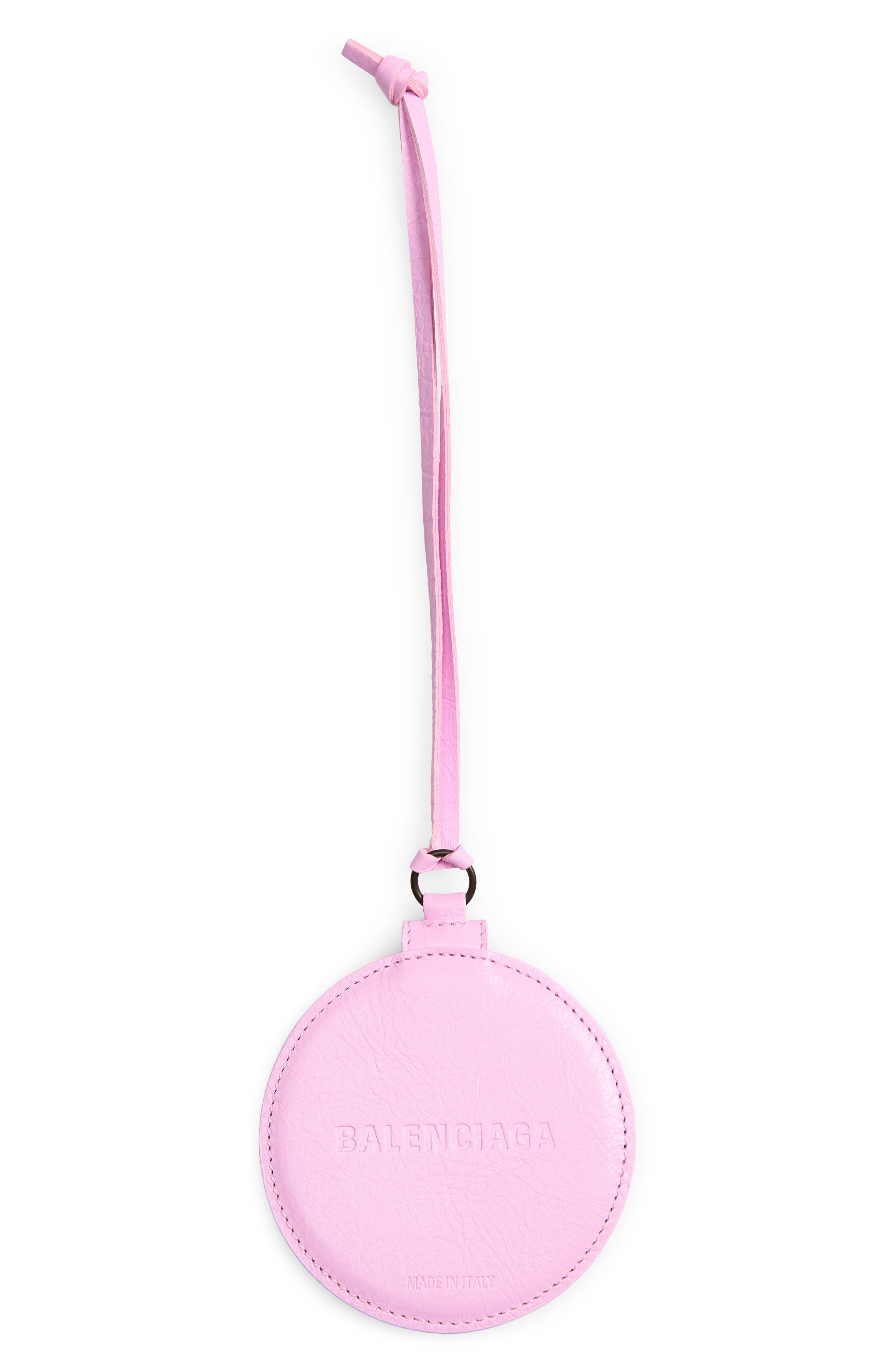 Le City Mirror Bag Charm, Alternate, color, 5731 BUBBLY PINK