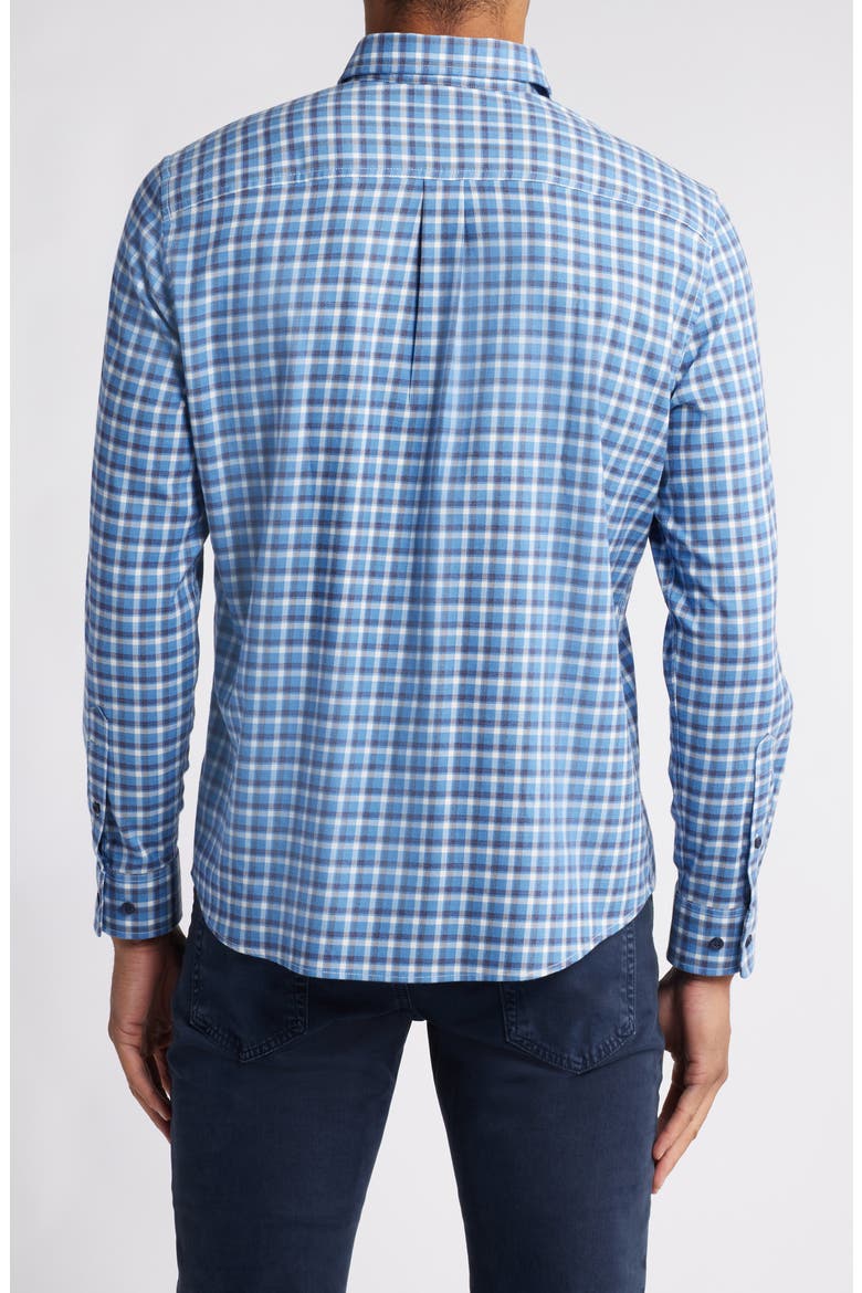 Tally Hangin' Out Performance Button-Down Shirt, Alternate, color, VICTORY