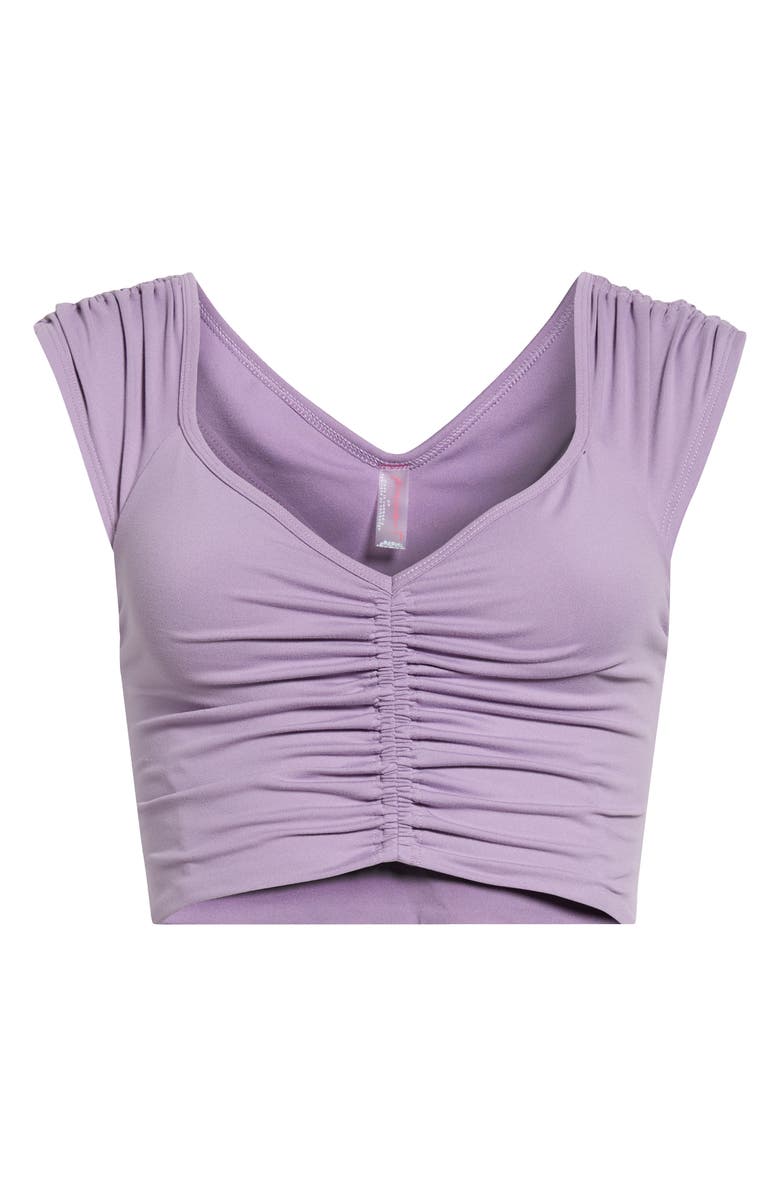 Free People FP Movement Breathe Deeper Crop Top, Main, color, Gem