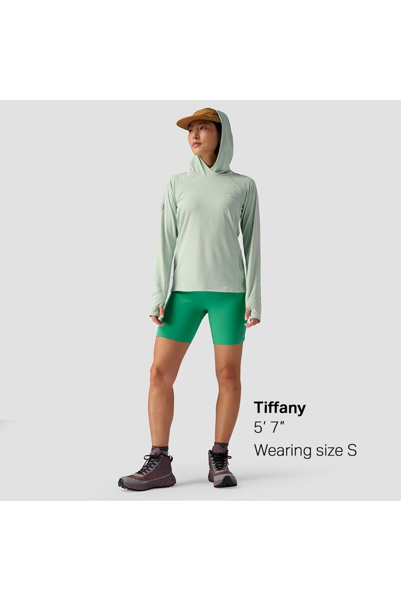 Destination Run Bike Short - Women's, Alternate, color, Wintergreen