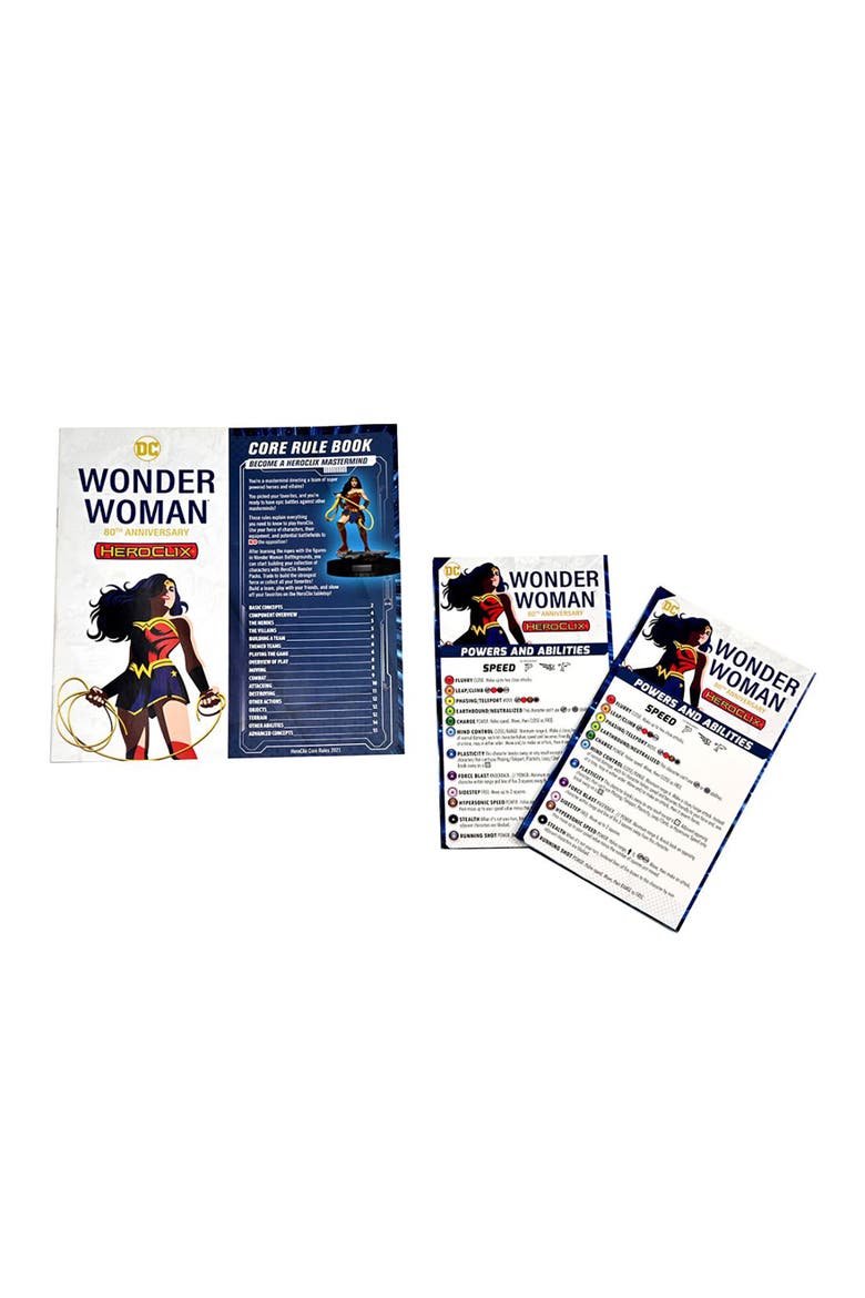 DC Comics HeroClix Wonder Woman 80th Anniversary Miniatures Game, Alternate, color, Multicolored