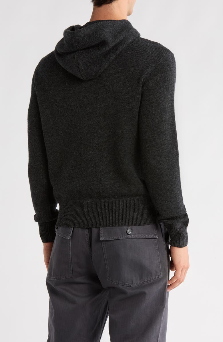 BUCK MASON Wool Blend Hoodie, Alternate, color, Charcoal