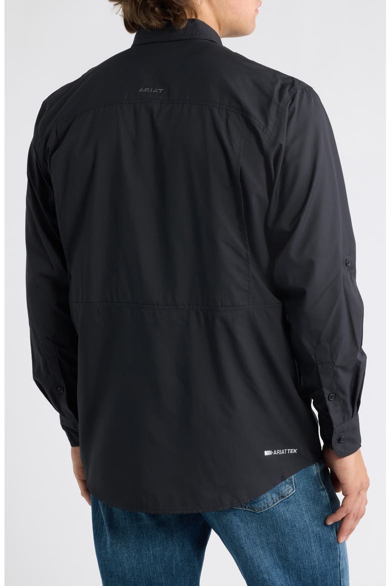 VentTEK Outbound Classic Fit Performance Shirt, Alternate, color, BLACK