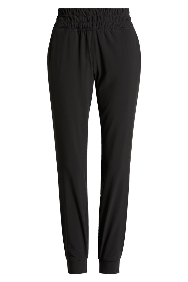 Breeze Pull-On Joggers, Alternate, color, BLACK