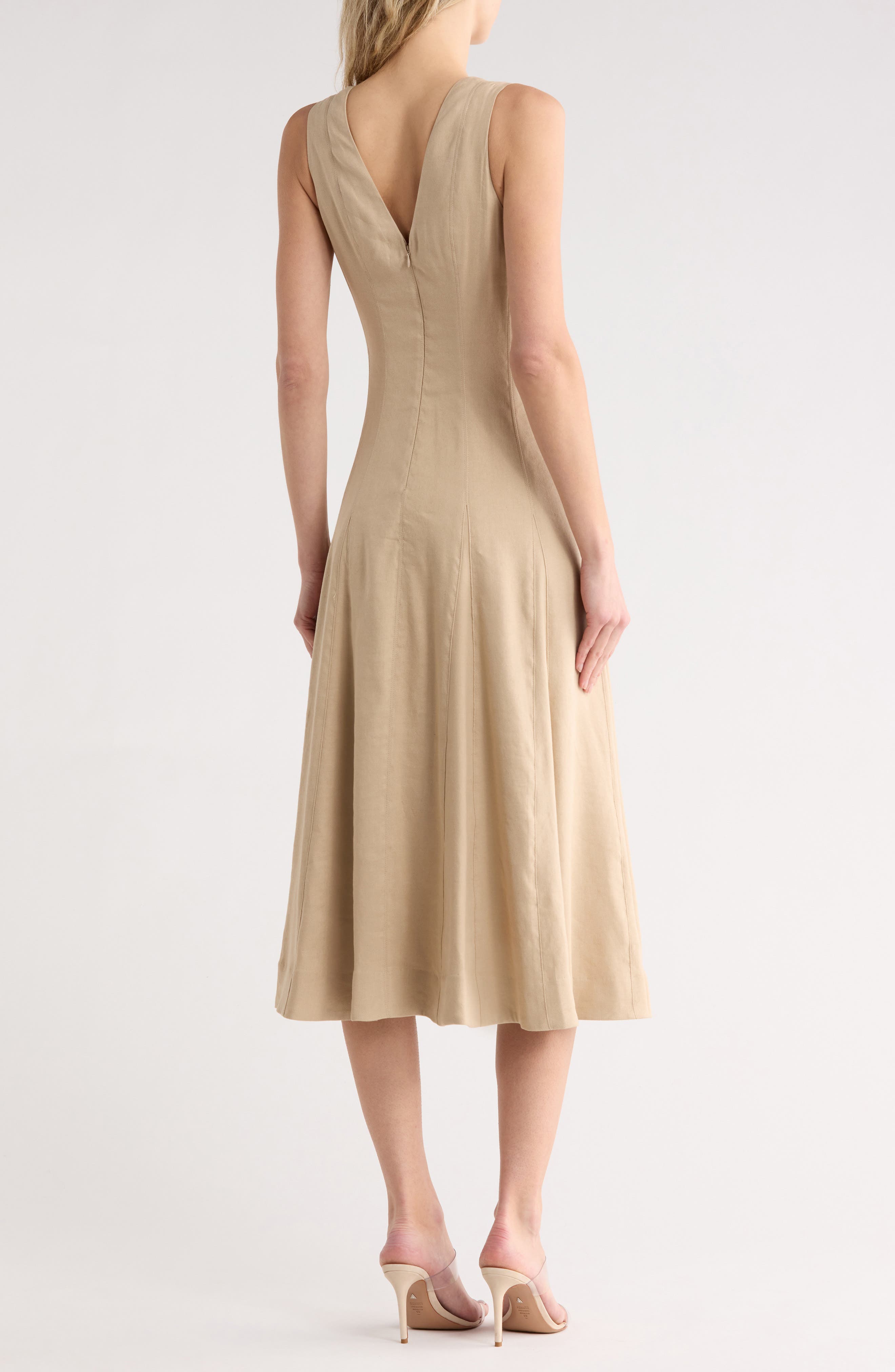 Lou Linen Blend Dress - image 2