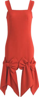 Tulleen Bow-Tail Dress