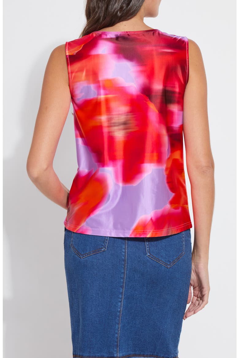 Rosario Draped Satin Top, Alternate, color, FLOATING FLORAL