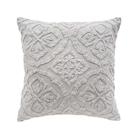 Ninny Floral Tufted Throw Pillow Collection