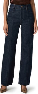 PAIGE Skye High Waist Straight Leg Jeans