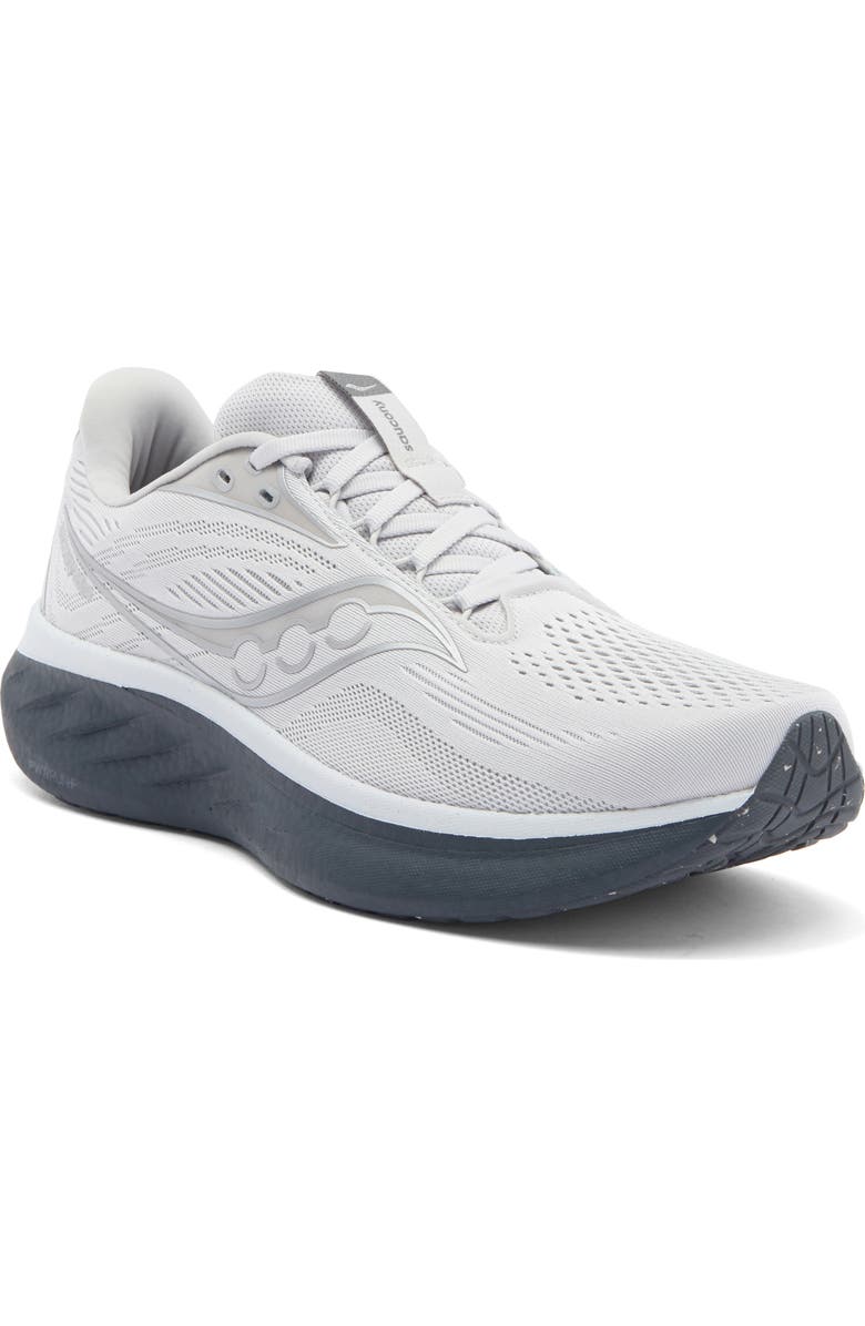 Saucony Ride 18 Running Shoe, Main, color, Cloud/ Shadow