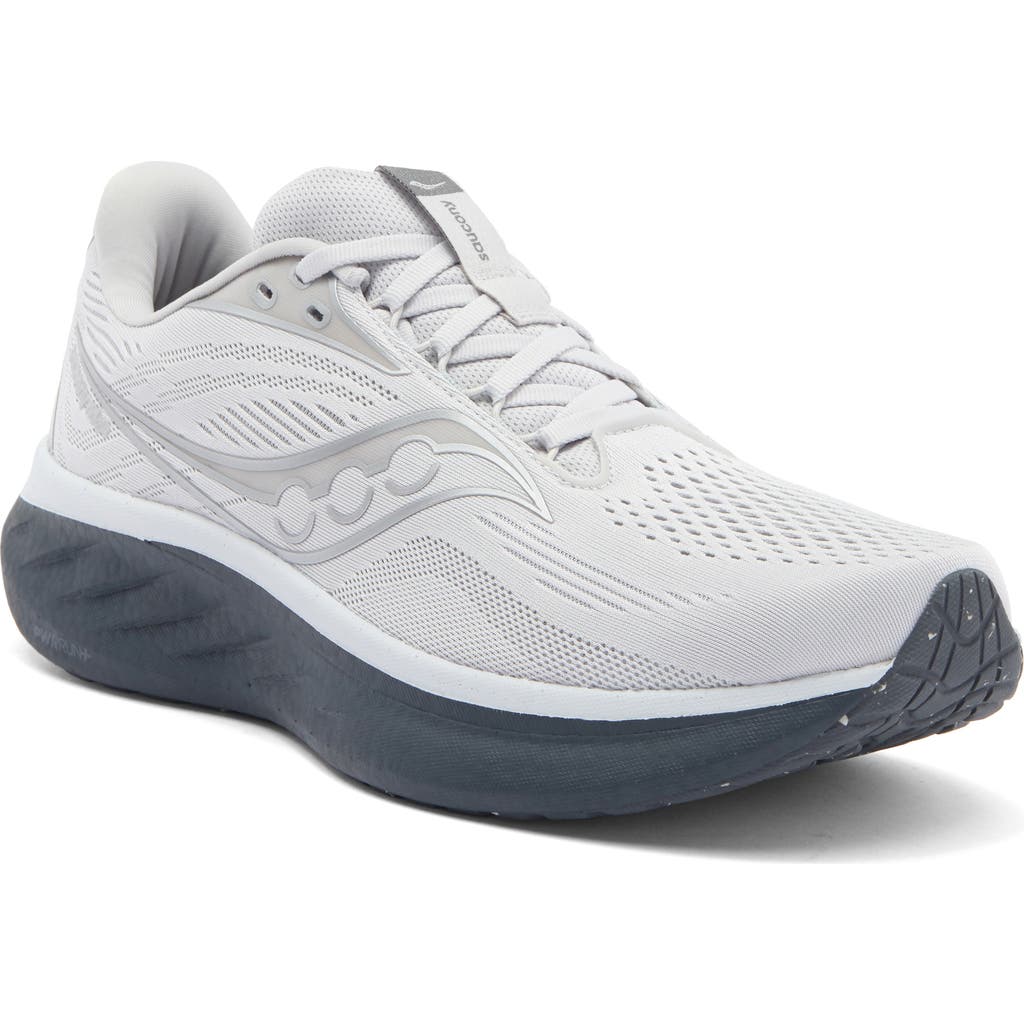 Saucony Ride 18 Running Shoe In Cloud/shadow
