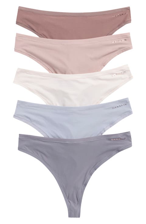 5-Pack Thong Panties