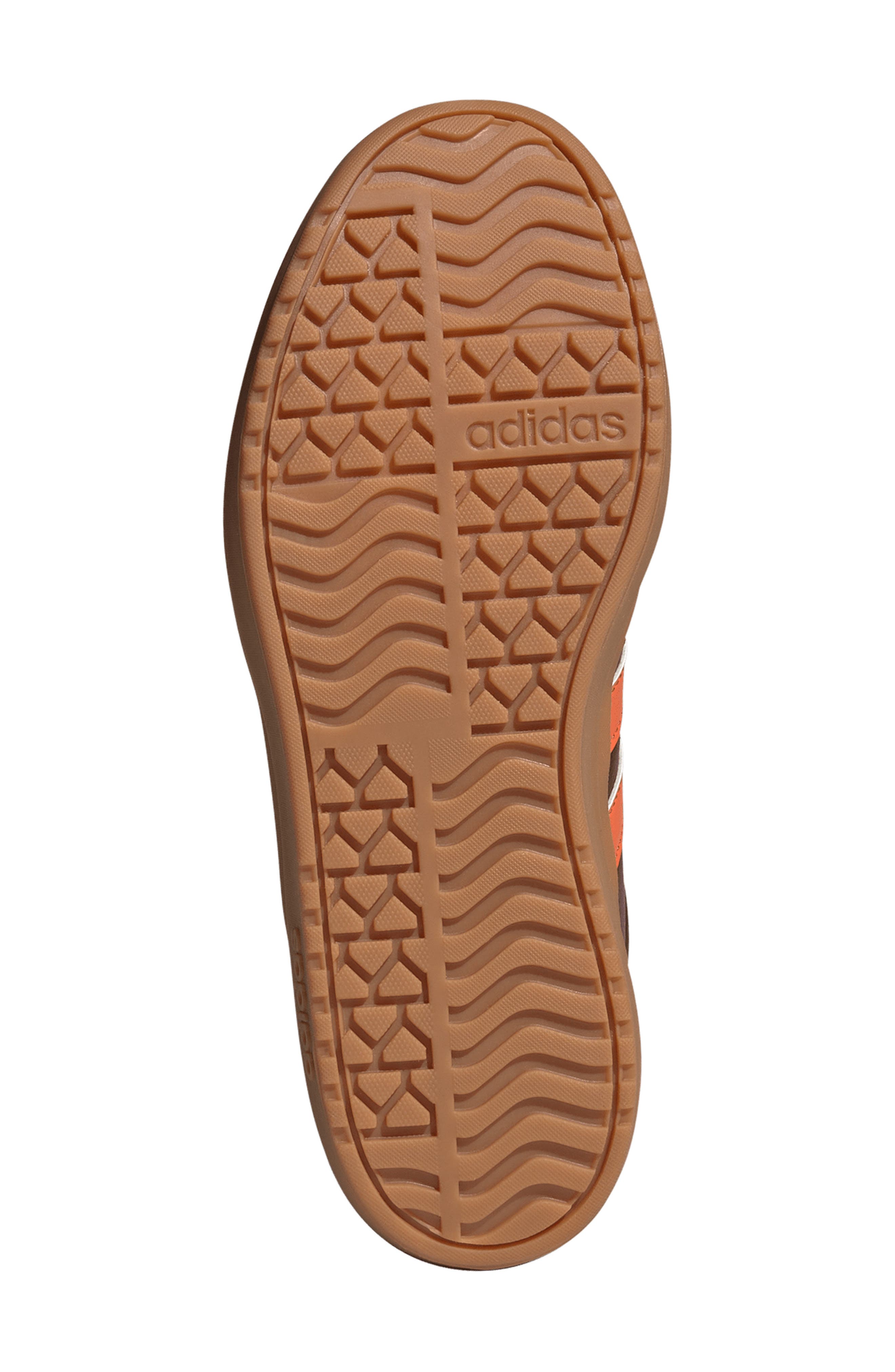 adidas VL Court Bold Sneaker, Alternate, color, Maroon/ Orange/ Ruby