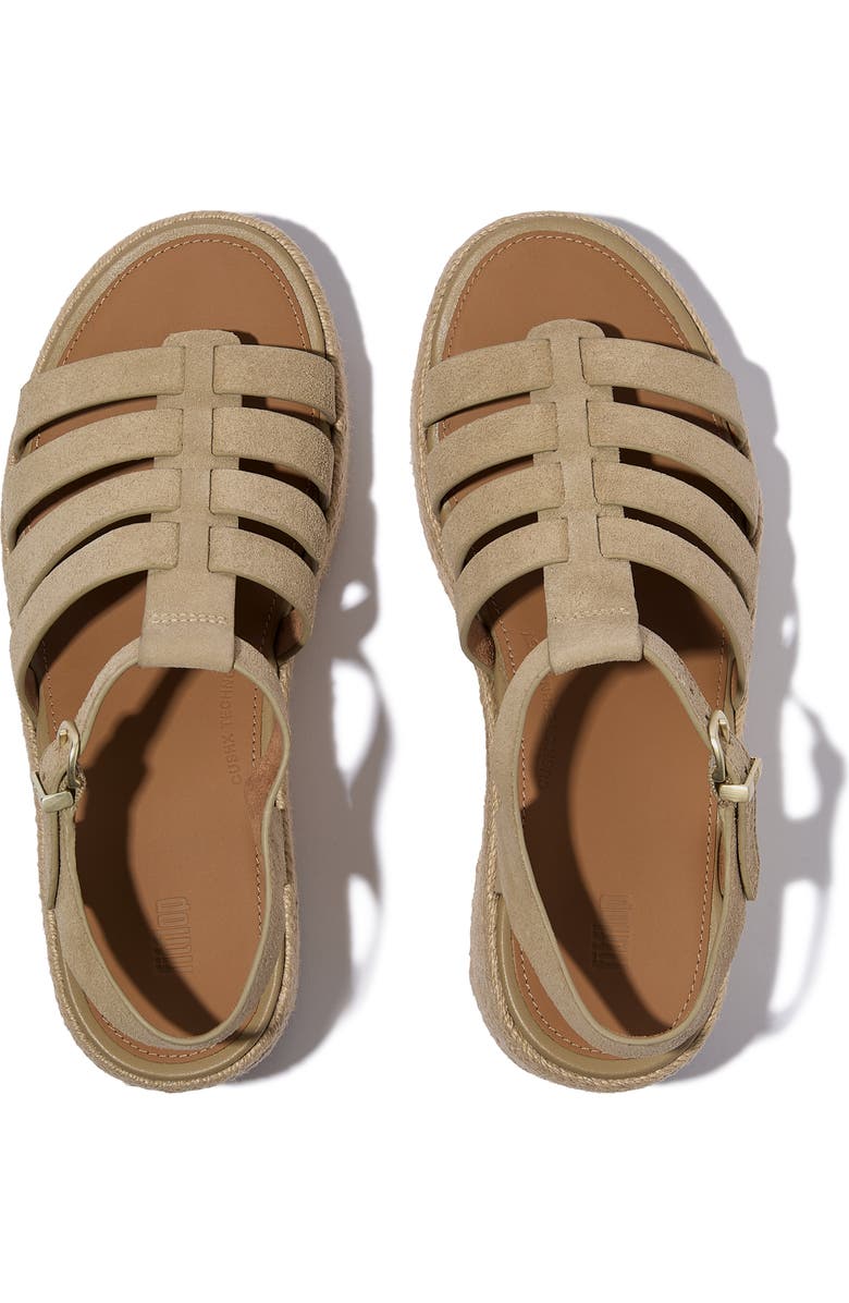 FitFlop Platfforms Espadr. Fisherman, Alternate, color, Cappuccino