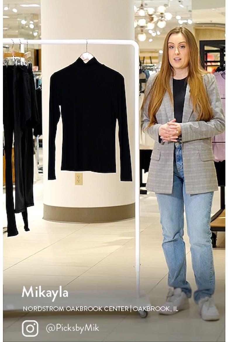 Rib Mock Neck Top video