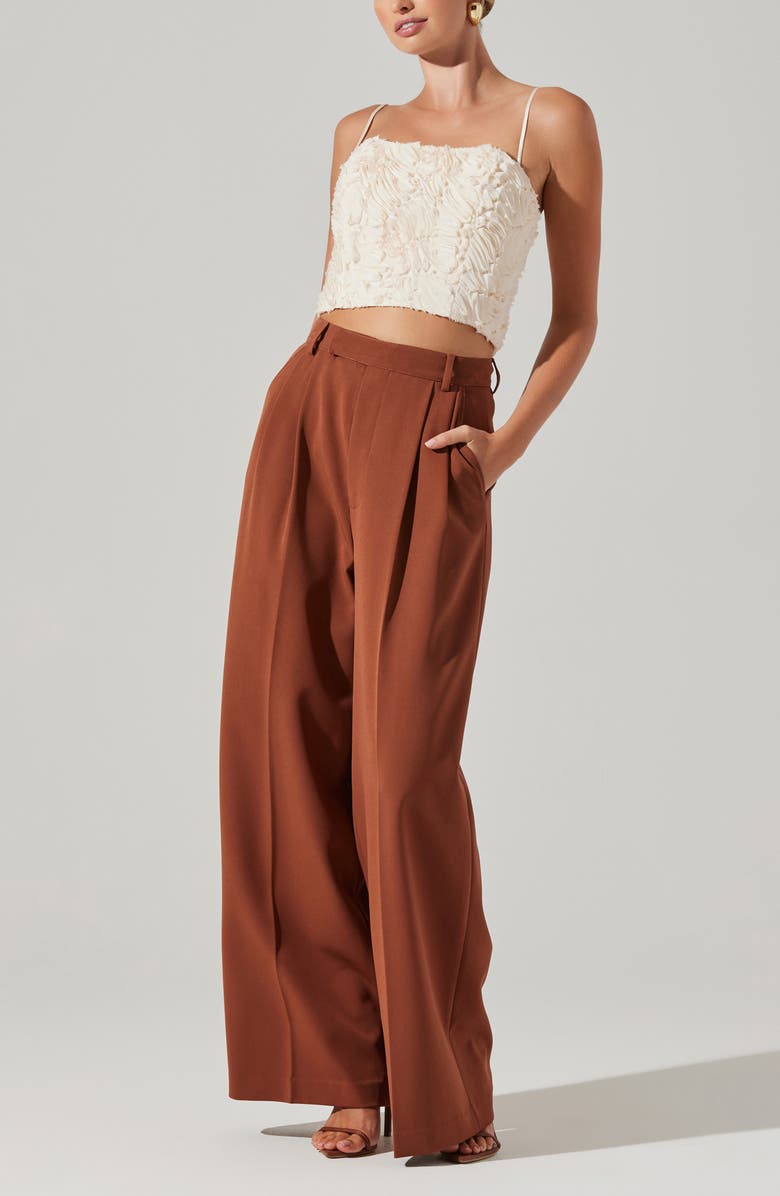 ASTR the Label Kalinda Textured Crop Camisole, Alternate, color,