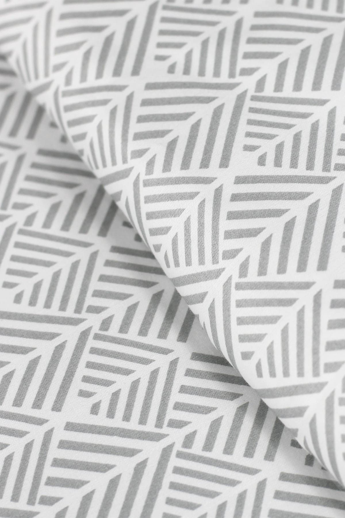 MELANGE HOME Arrow Print 400 Thread Count Cotton Duvet Set