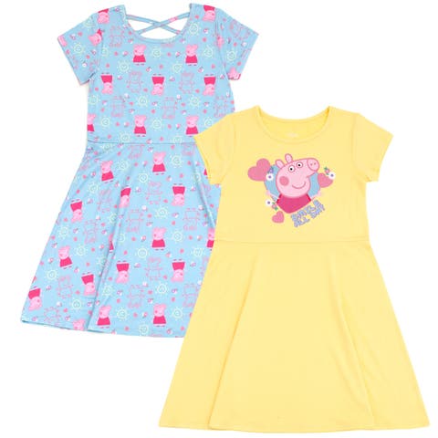 2-Pack Short Sleeve Dress (Toddler, Little Kid & Big Kid)