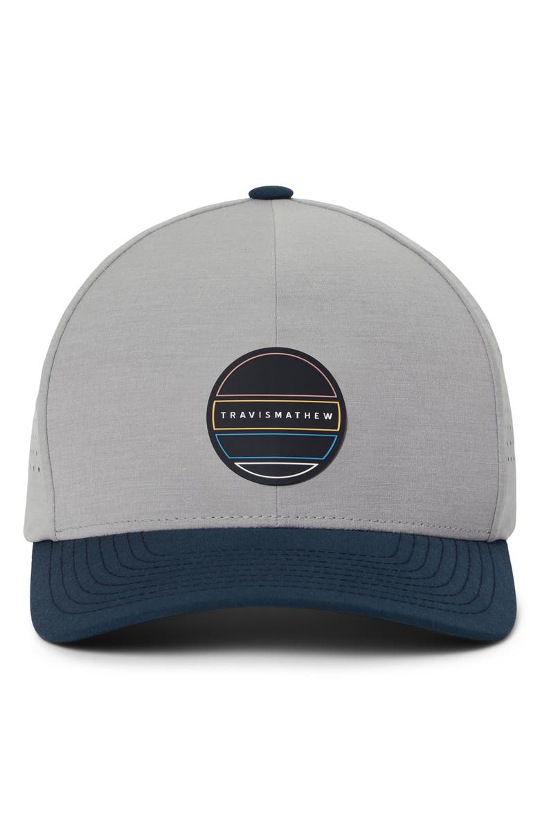 TravisMathew Epic Quest Snapback Baseball Cap, Alternate, color, Heather Grey