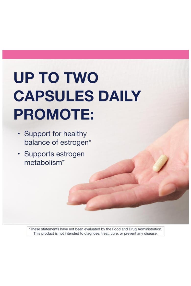 Indole-3-Carbinol Hormone Balance Antioxidant Supplement 60 Capsules, Alternate, color, None