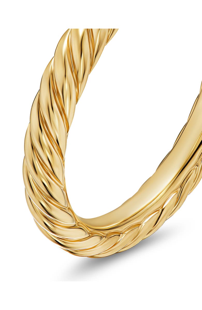 David Yurman Cable Band Ring in 18K Gold, Alternate, color, 18K Gold