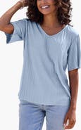LASCANA Oversized Pleated Top