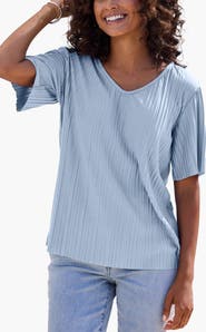 LASCANA Oversized Pleated Top