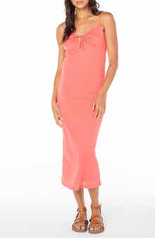 Roxy Starry Eyes Cotton Midi Dress