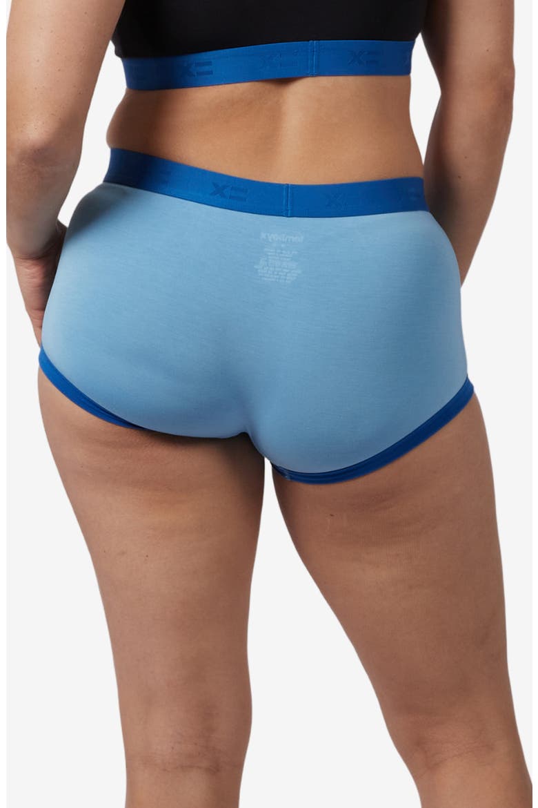 Stretch Modal Boyshorts, Alternate, color, TOO BLUE