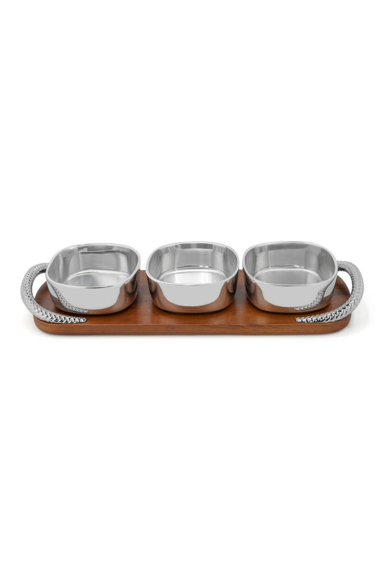 Condiment Trio Set, Alternate, color, BROWN