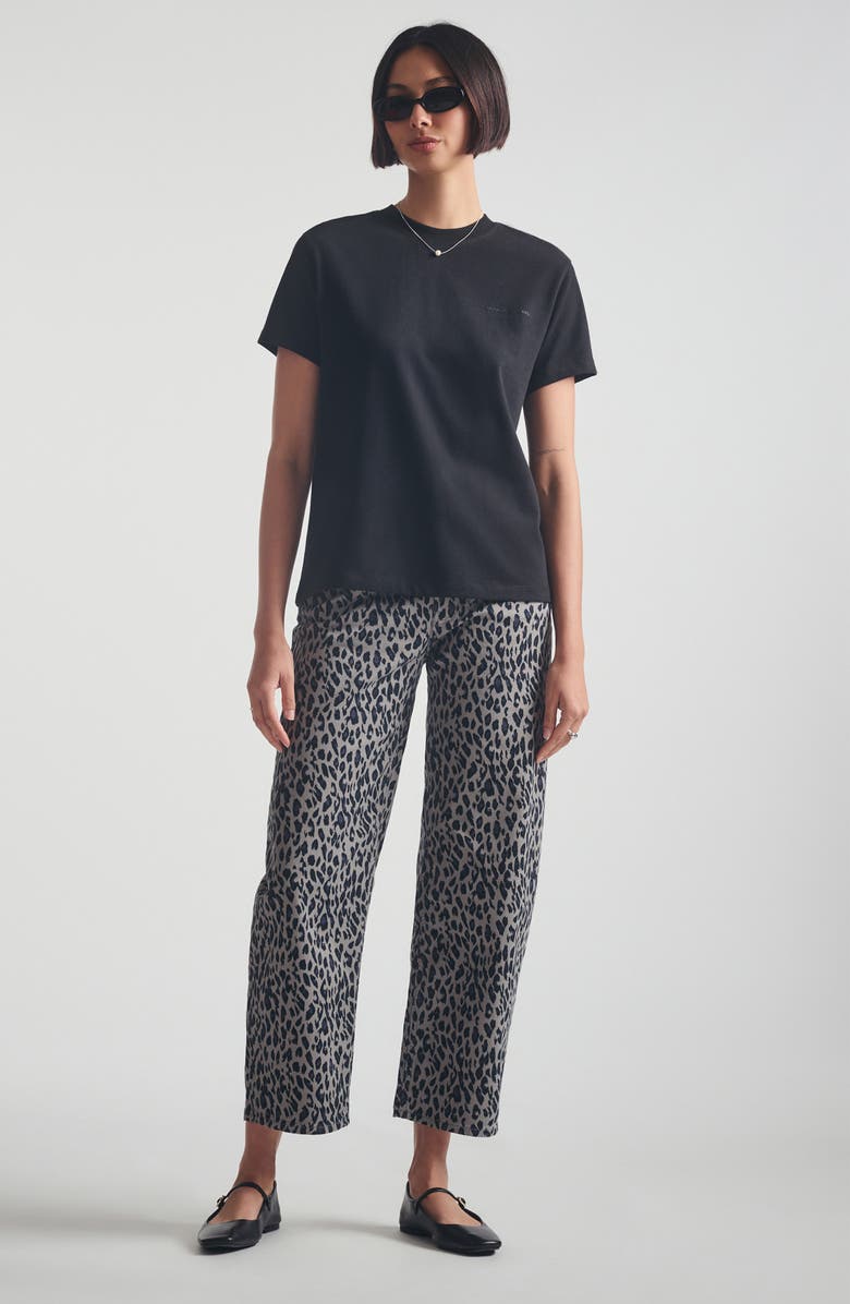 Brooklyn Industries Logo Cotton Graphic T-Shirt, Alternate, color, Black