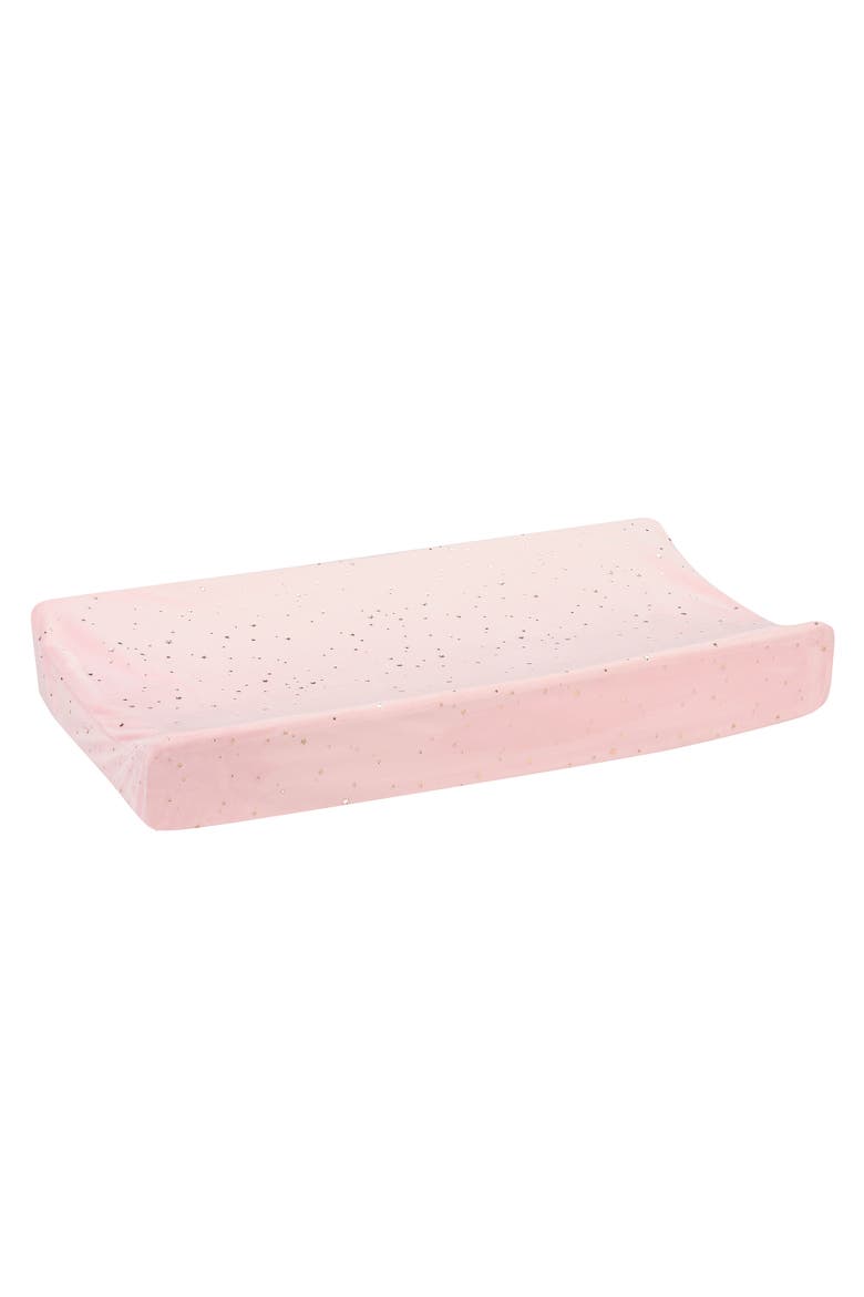 Ballerina Baby Stars Soft Changing Pad Cover, Main, color, Pink