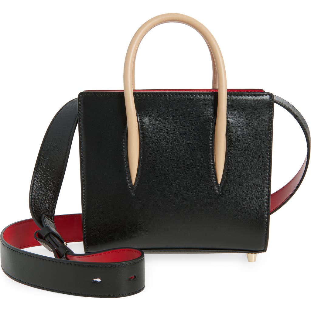 Christian Louboutin Mini Paloma Leather Satchel In Multi