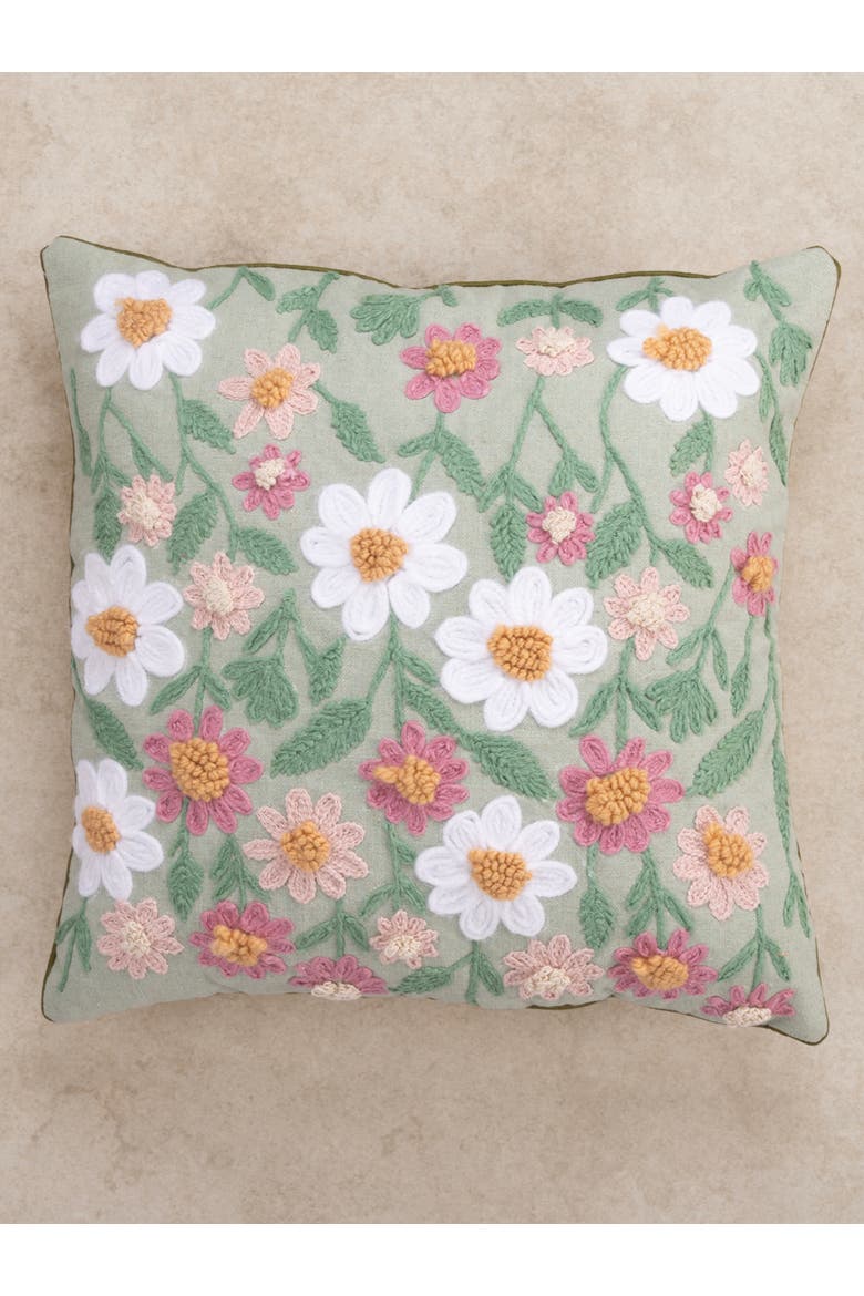 Varanasi Throw Pillow Cover, Alternate, color, Multicolored