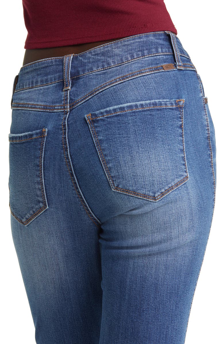 1822 Denim Vintage Distressed Cuffed Skinny Jeans, Alternate, color,