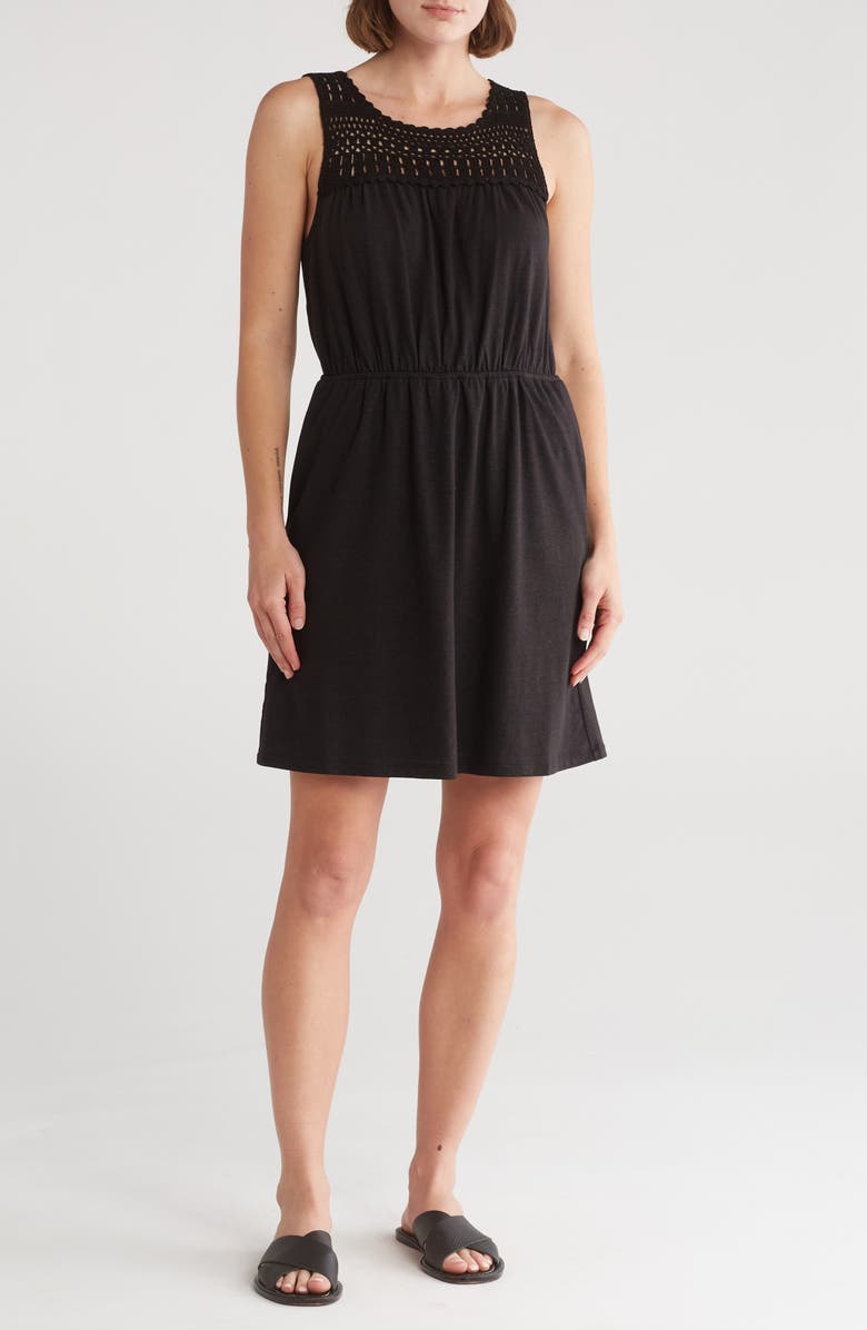 DR2 by Daniel Rainn Knit Yoke Dress, Main, color, 