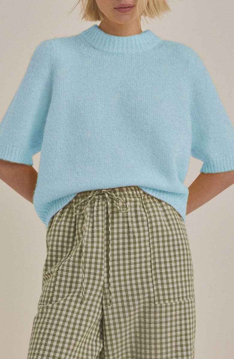 NEXT Short Sleeve Crewneck Sweater, Main, color,