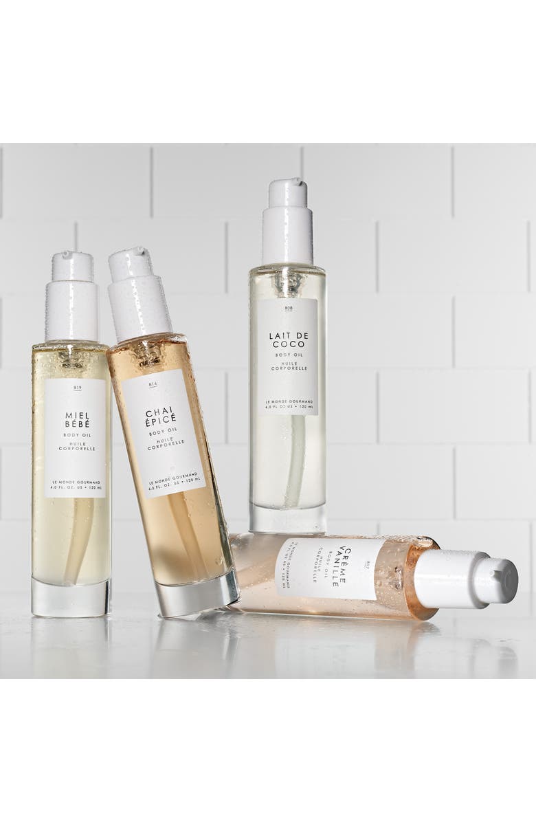 LE MONDE GOURMAND Lait de Coco Body Oil, Alternate, color, 