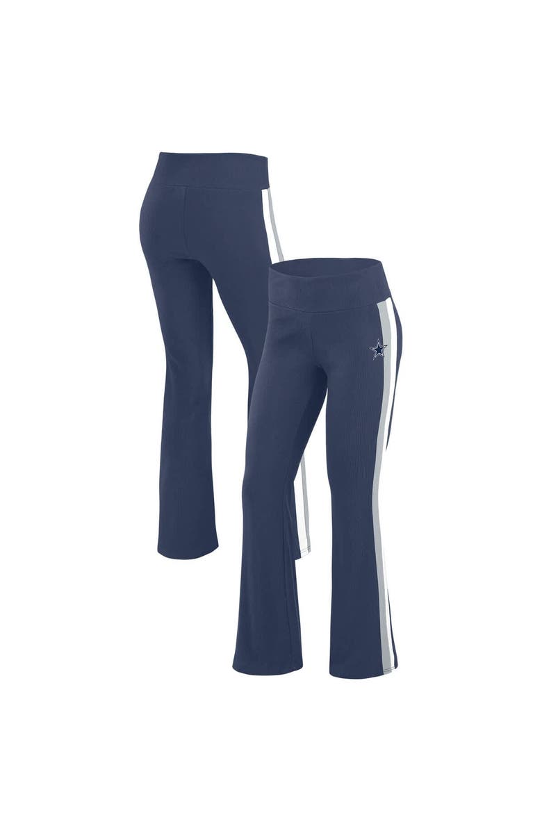 WEAR by Erin Andrews Women's WEAR by Erin Andrews Gray Dallas Cowboys Yoga Pants, Main, color, Navy