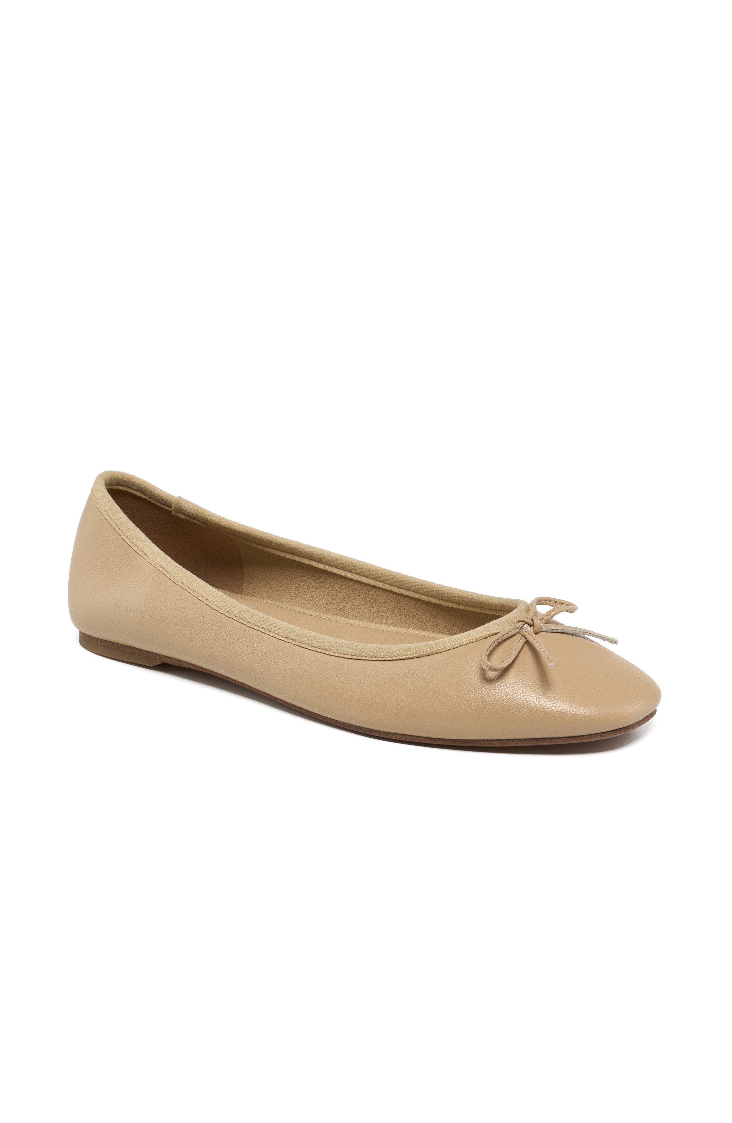 Grace Footwear Lily Ballerina, Main, color, Nude