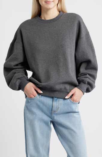BP. Relaxed Cotton Blend Sweatshirt