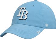 '47 Women's '47 Light Blue Tampa Bay Rays Team Miata Clean Up Adjustable Hat