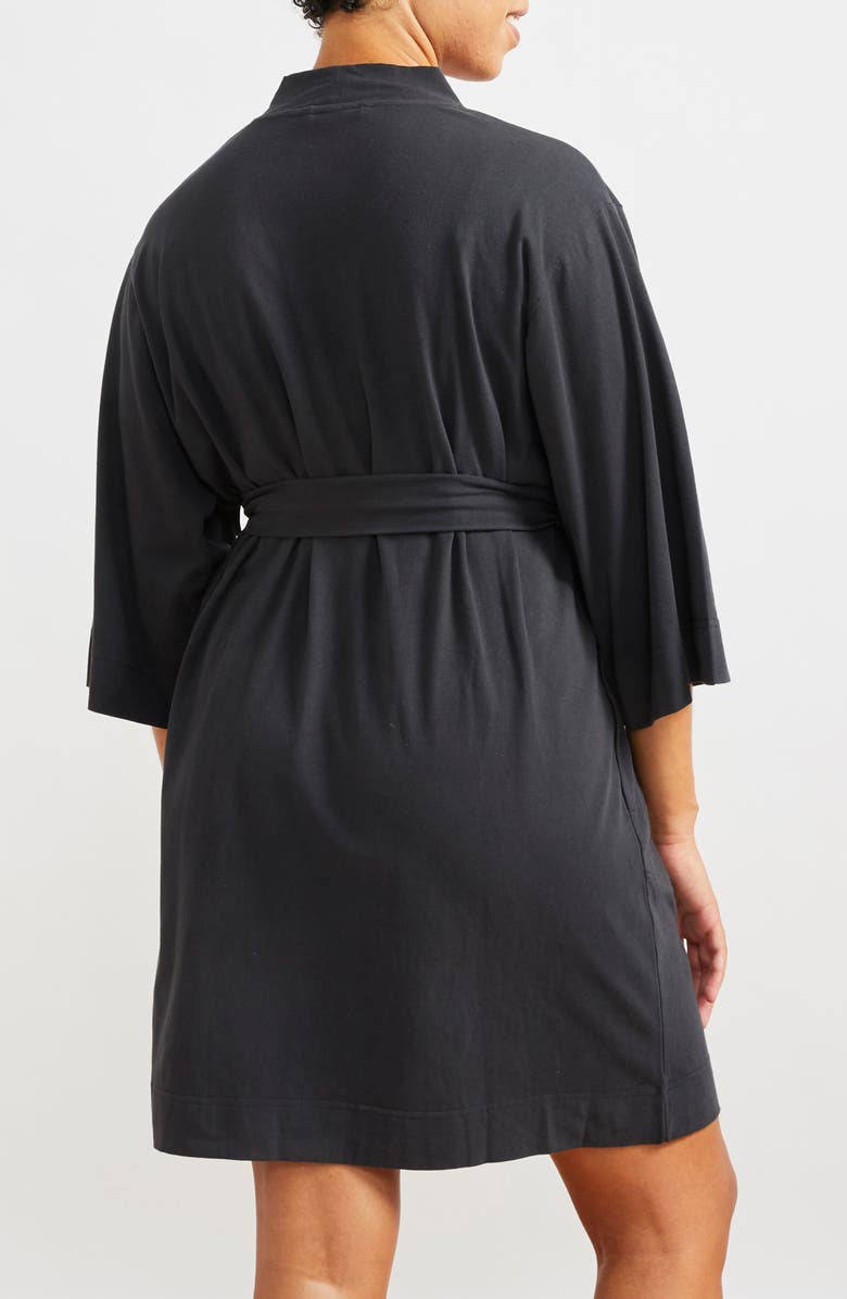 Coyuchi Solstice Organic Cotton Jersey Robe, Alternate, color,