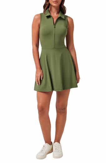 Move Half-Zip Sleeveless Dress