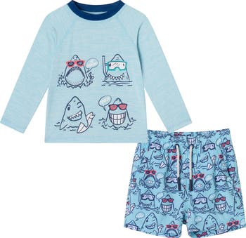 Rashguard & Swim Shorts Set