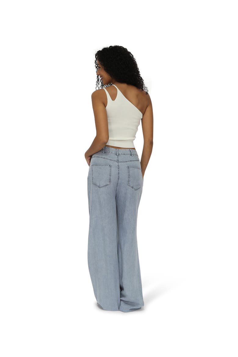 Set On You Wide Leg Pant, Alternate, color, Stonewash blue