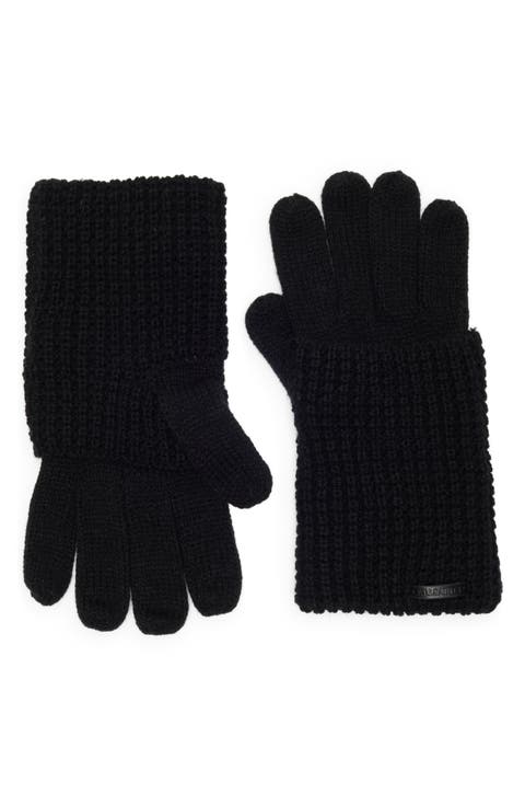 Mixed Stitch Gloves