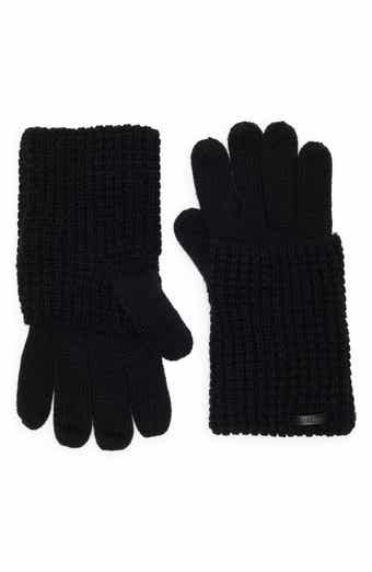 AllSaints Mixed Stitch Gloves