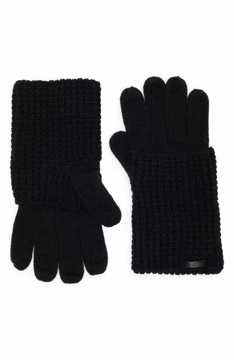 AllSaints Mixed Stitch Gloves